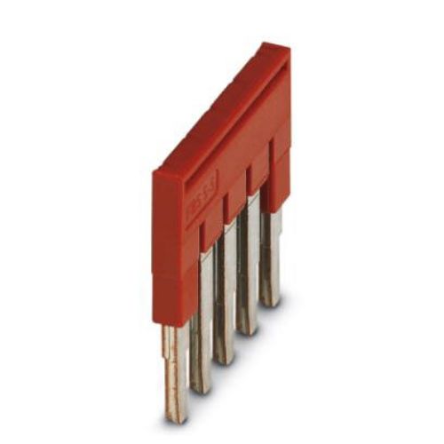 Изображение Sild riviklemmile 2.5mm², 5 pos, punane, Phoenix 
