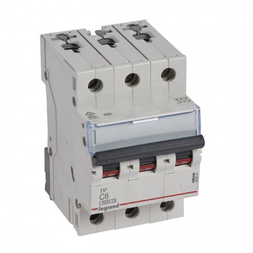Изображение Moodulkaitselüliti TX3, 3P, 6A, C, 6kA, Legrand 