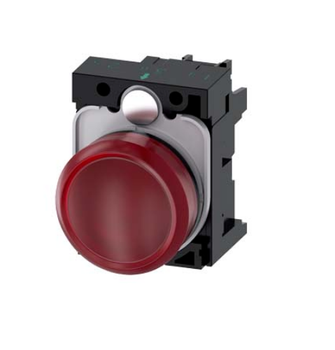 Изображение Signaaltuli 3SU, PUNANE, LED, 230VAC, adapter, IP67, Siemens 