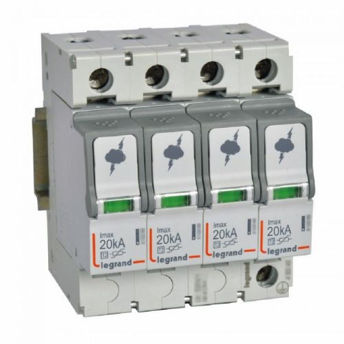 Изображение Liigpingepiirik SPD, 4P, T2, 20kA, Legrand 