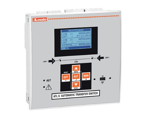 Изображение RLA moodul ATL600 LCD 230VAC 144x144 IP54, Lovato 