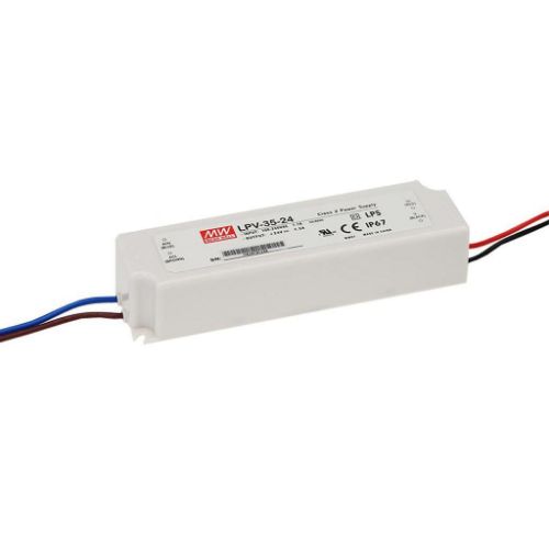 Изображение Toiteplokk LPV LED-le 35W 12VDC 3,1A, IP67 Mean Well 