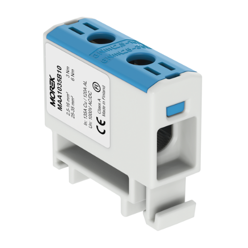 Изображение Riviklemm OTL35, sinine, 1xAl/Cu 2,5-35mm², 1000V, Morek 