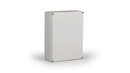 Изображение Polükarbonaatkarp CUBO O 300x400x132mm, IP66/67, halli kaanega, Ensto 
