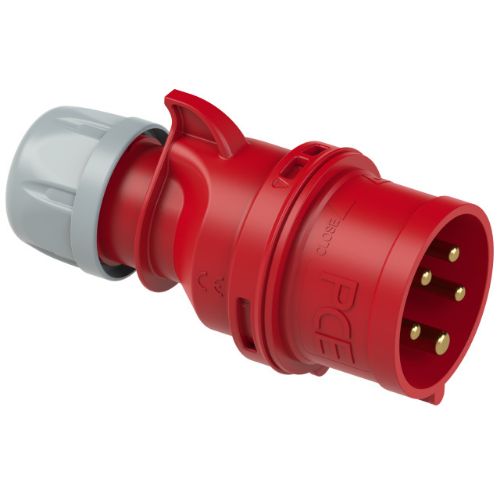 Изображение Pistik 16A 5P 6H 400VAC IP44, CEE, PCE 