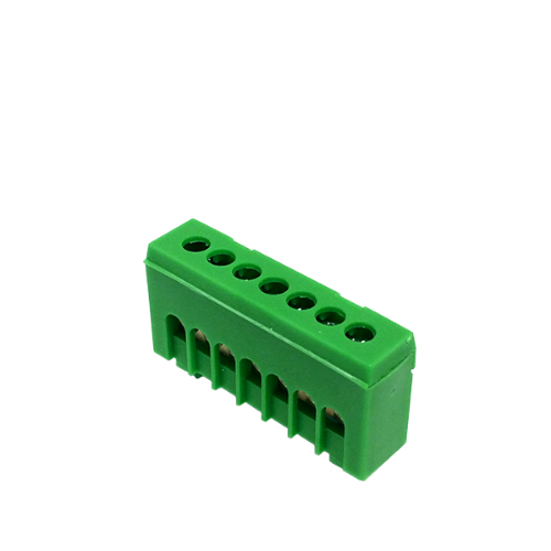 Picture of Maandusklemm PE7H, roheline, 7x16mm², IP20, messing, Morek 