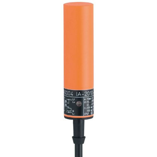 Picture of IA0004 - induktiivandur Ø 20/L =77, SN=10mm, NO, 20-250VAC/24...230VDC, unshielded, kaabel 2m, ifm 