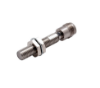 Picture of Ind.andur E2E, M8, Sn=2mm, Shielded, PNP-NO, SUS korpus 53mm, IO-Link, pistik M12 4-pin, Omron 