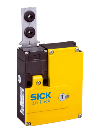 Picture of Turvalüliti I15 lukk, 2NC+1NC, 24VDC, solenoid. lukk, Power to release, 1xM20, SICK 