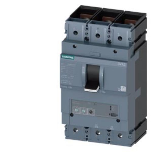Picture of Kompaktkaitselüliti 3VA24, 3P, 630A, 110kA/415V, ETU320 (LI), 250-630A, Isd=1.5-9xIn, Siemens 