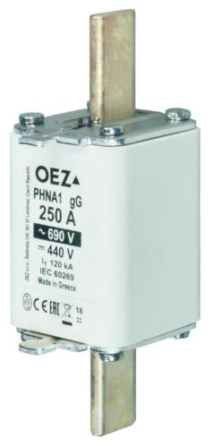 Picture of Sular PHNA1, 200A, gG, 690VAC/440VDC, OEZ 