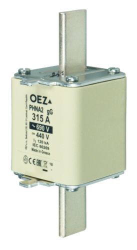 Picture of Sular PHNA2, 100A, gG, 690VAC/440VDC OEZ 