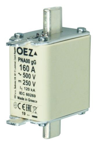 Picture of Sular PNA00, 160A, gG, 500VAC/250DC, OEZ 