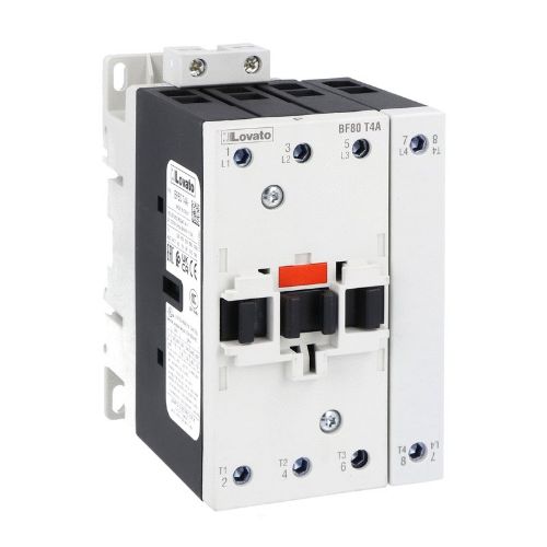 Picture of Kontaktor BF80, 4P, 80A, 45kW (AC3), 230VAC, Lovato 