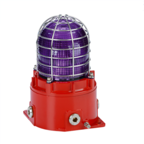 Picture of Multifunktsionaale LED majakas STEXB2LD2, 18-54VDC, PUNANE, LÄBIPAISTEV, IP66, ATEX, E2S 