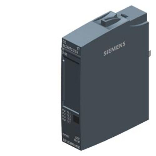 Picture of SIMATIC ET 200SP, Digital output module, DQ 16x 24V DC/0,5A Standard, Source output, 10tk, Siemens 