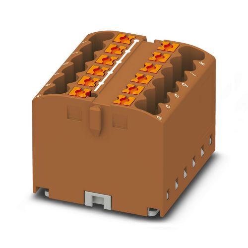 Picture of Jaotusklemm PTFIX 12x2.5 BN, pruun, Phoenix