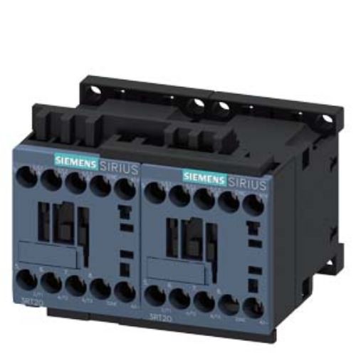 Picture of Reeverskontaktor 3P, 5.5kW, 12A, 230VAC mähis, S00, Siemens 