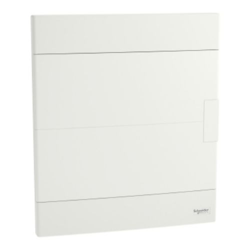 Picture of Süvistatav moodulkilp Easy9 EU, 24m(2x12), IP40, PE/N latiga, valge uks, Schneider