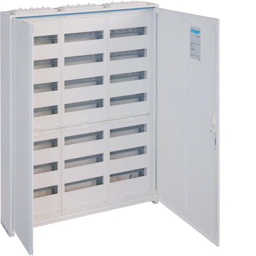 Picture of Moodulkilp FWB, pinnapealne, 252m(3x7x12), IP44, valge, N/PE komplektis, 1100x800x160mm, Hager 