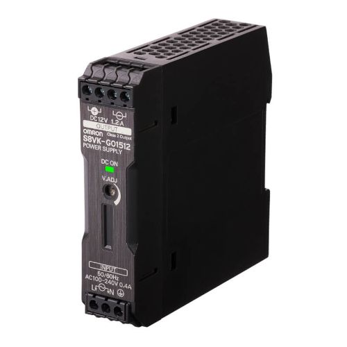 Picture of Toiteplokk S8VK-G, 12VDC 1.2A 15W, 100-240VAC/90-350VDC, Omron 