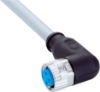 Picture of Andurikaabel PVC + pesa 90°, A-coded, ( 5m + M8 3-pin ), SICK 
