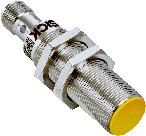 Picture of Turva Ind.andur IME2S, M18, Sn=5mm, Shielded, kere 69mm, 2SO, pistik M12 4-pin, SICK 